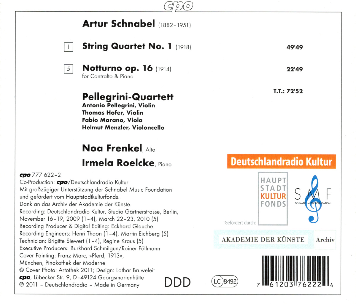Artur Schnabel CD