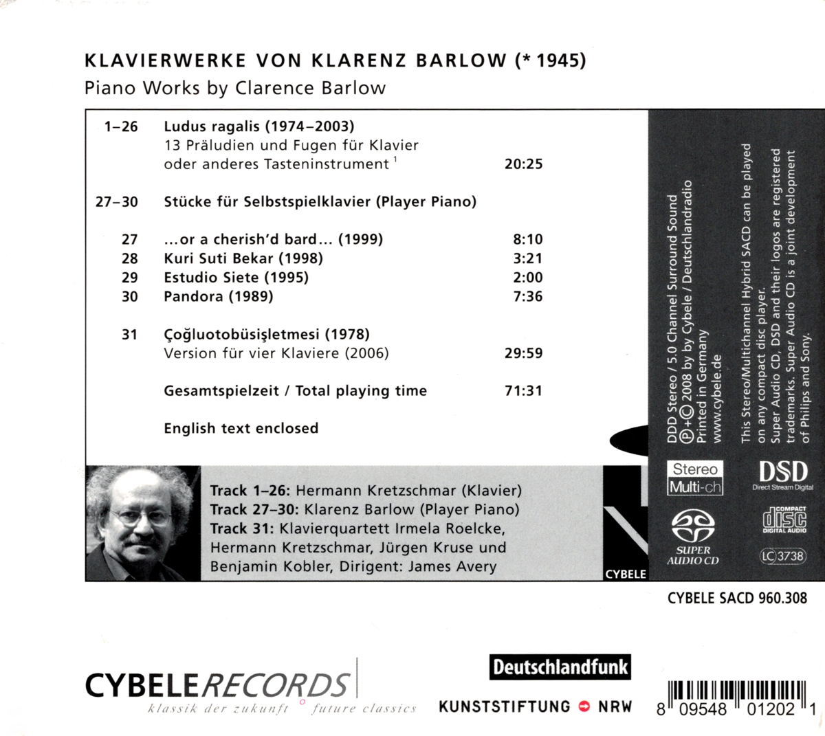 Klarenz Barlow CD