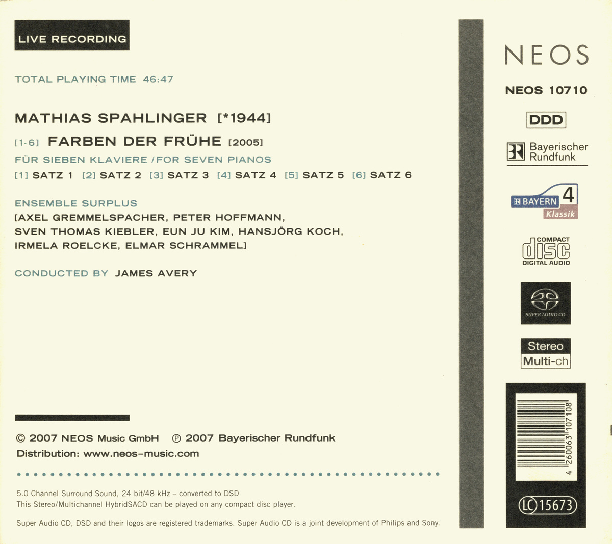 Mathias Spahlinger CD